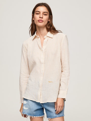 Pepe Jeans Blouse 'Barineli' in Roze: voorkant