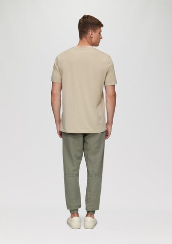 QS Shirt in Beige: Rückseite