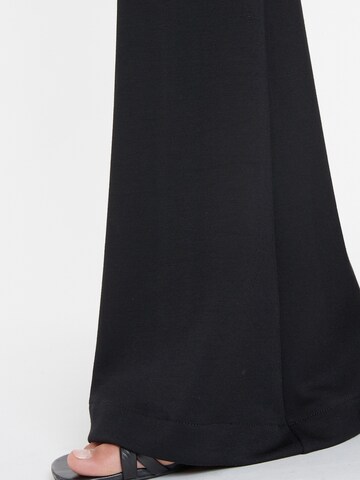 Ana Alcazar Boot cut Trousers 'Segala' in Black