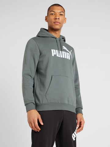 PUMA Athletic Sweatshirt 'ESS' in Grey: front