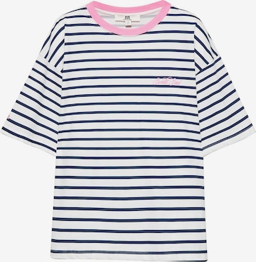 Pull&Bear T-Shirt in Blau: Vorderseite