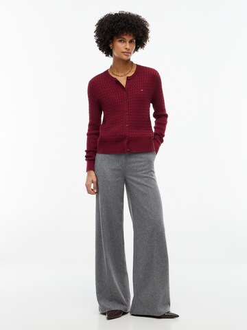 TOMMY HILFIGER Knit Cardigan in Red