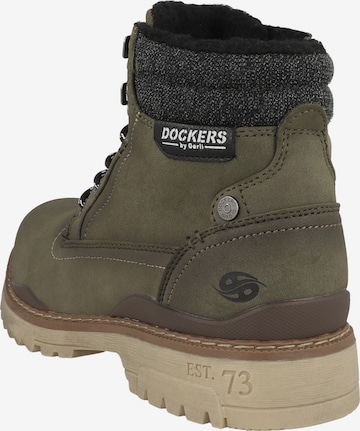 Bottines De Combat Dockers By Gerli Pour Homme – Cuir, Fermeture éclair, Semelle PU – Modèle 51GL005, Largeur Normale, Noir