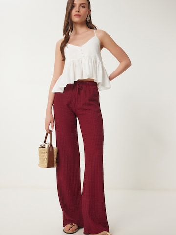 Happiness İstanbul Широкий Штаны в Красный