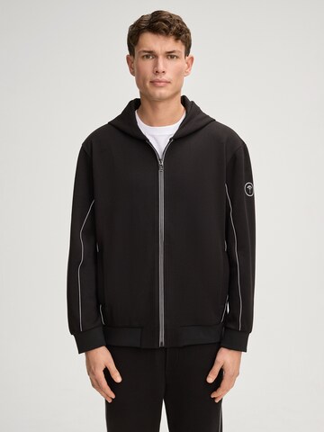 JOOP! Sweatjacke  ' Tizian ' in Schwarz: Vorderseite