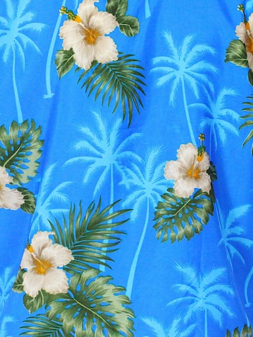Foulard 'Small Flower' di King Kameha in blu