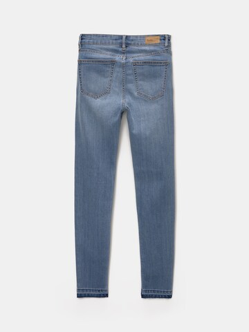 Pull&Bear Skinny Jeans in Blau