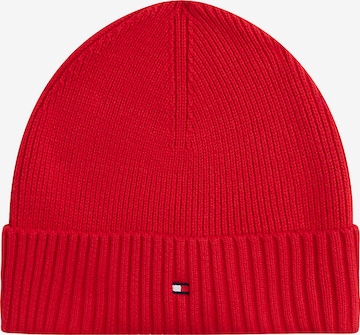 Bonnet TOMMY HILFIGER en rouge : devant