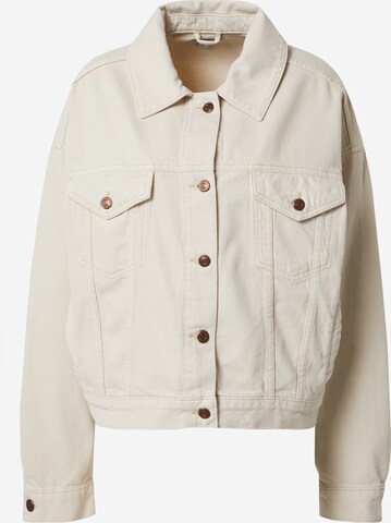 TOPSHOP Between-season jacket in White: front