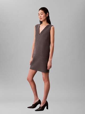 Calvin Klein Kleid in Braun