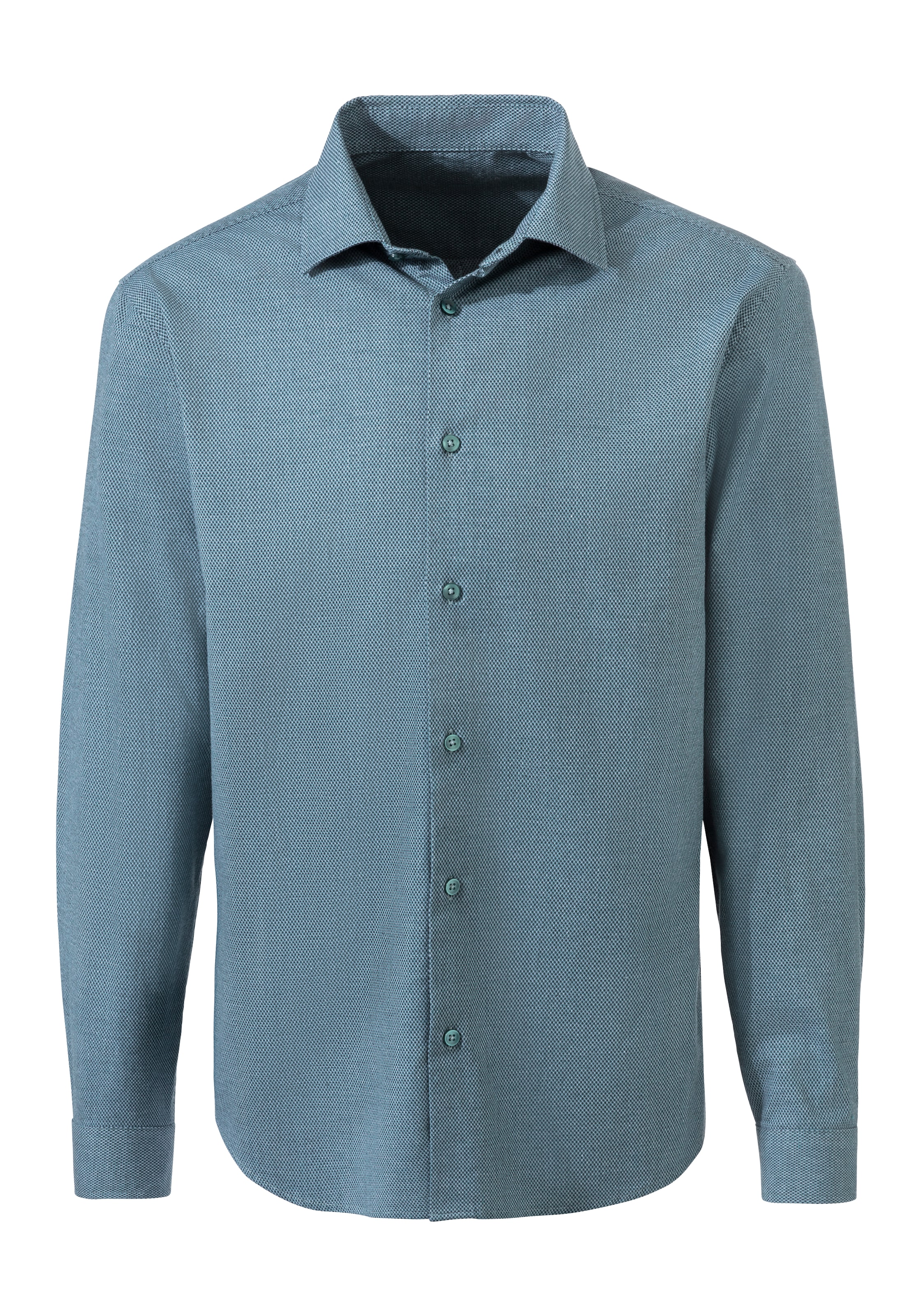 H.I.S Chemise business en bleu, Vue avec produit
