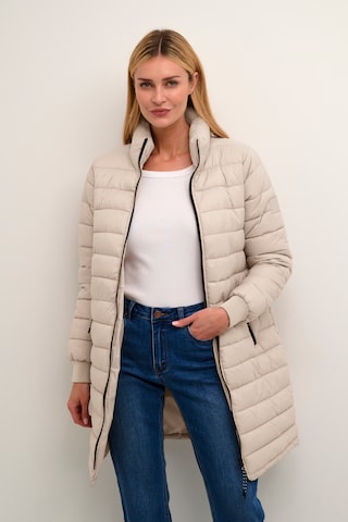 Kaffe Winter Jacket 'Lira' in Beige: front