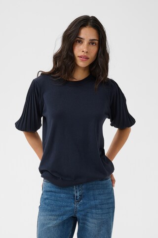 Pull-over 'KALone' Kaffe en bleu : devant