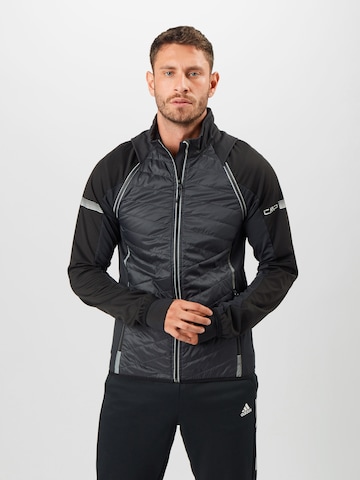 Veste outdoor CMP en noir : devant