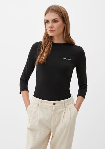 s.Oliver Shirt in Black: front