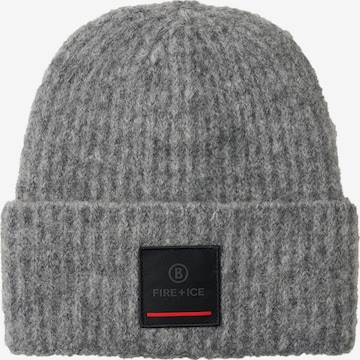 Bogner Fire + Ice Mütze 'Tuana' in Grau: Vorderseite