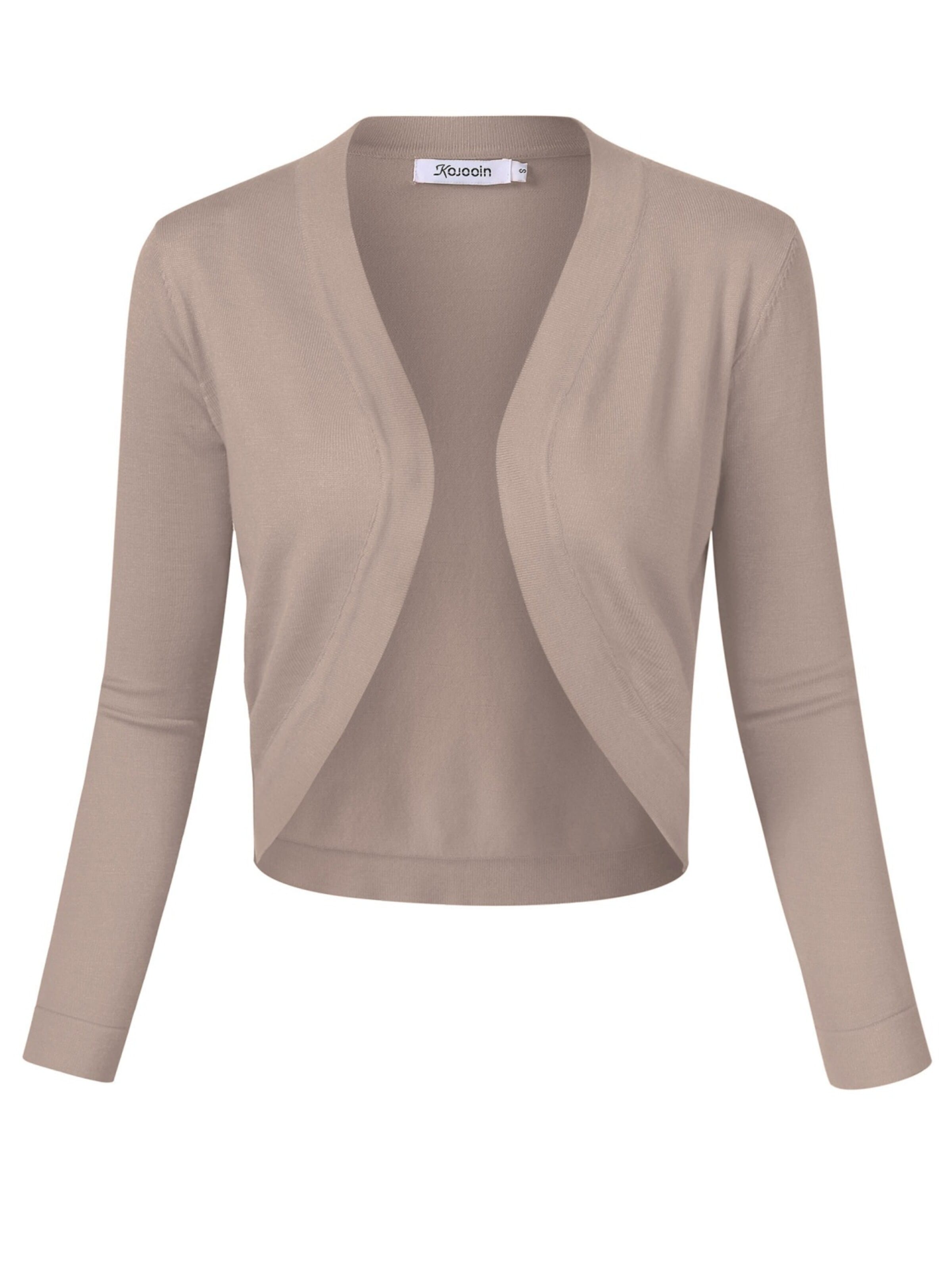 Yesfashion Kardigan w kolorze zielony: przód