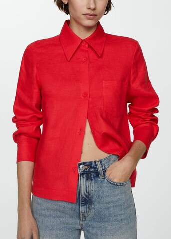 MANGO Bluse 'Rodas' in Rot