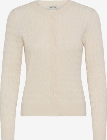 Oxmo - Cárdigan 'Isasja' en beige: frente