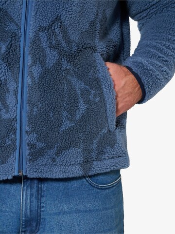 Jan Vanderstorm Fleece Jacket 'Lokert' in Blue