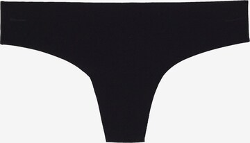 Tezenis Thong in Black: front
