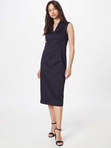 COMMA Dress in Blue: front