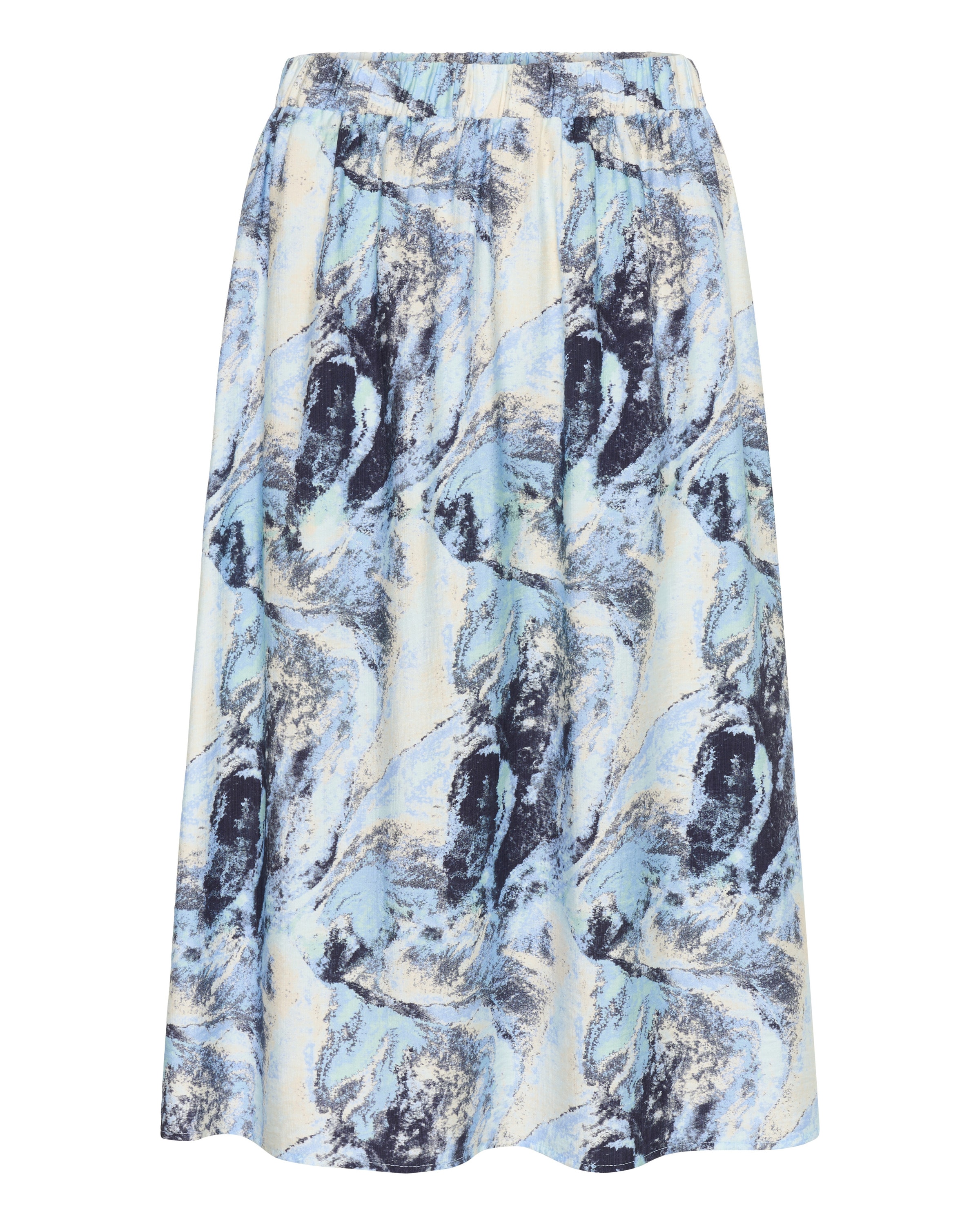 Jupe 'Jasmin' Kaffe en bleu : devant
