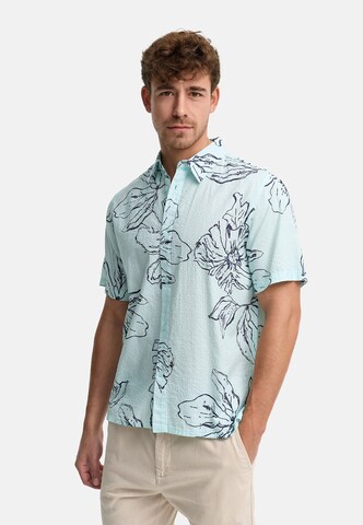 Coupe regular Chemise INDICODE JEANS en bleu