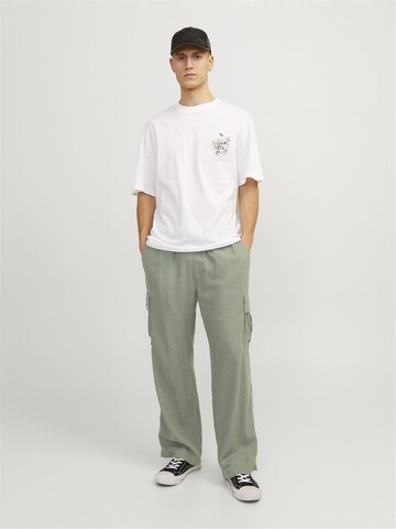 JACK & JONES Loosefit Cargobroek in Groen