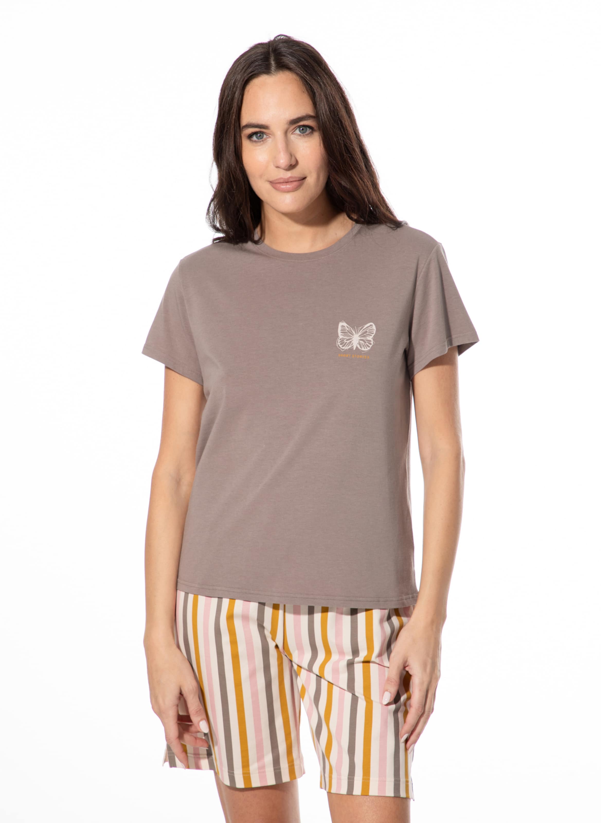 Sanetta Schlafshirt in Braun