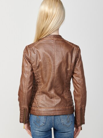 KOROSHI Between-season jacket in Brown