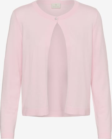 Cardigan Kaffe en rose : devant