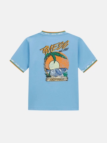 GUESS KIDS - Camiseta 'SS' en azul