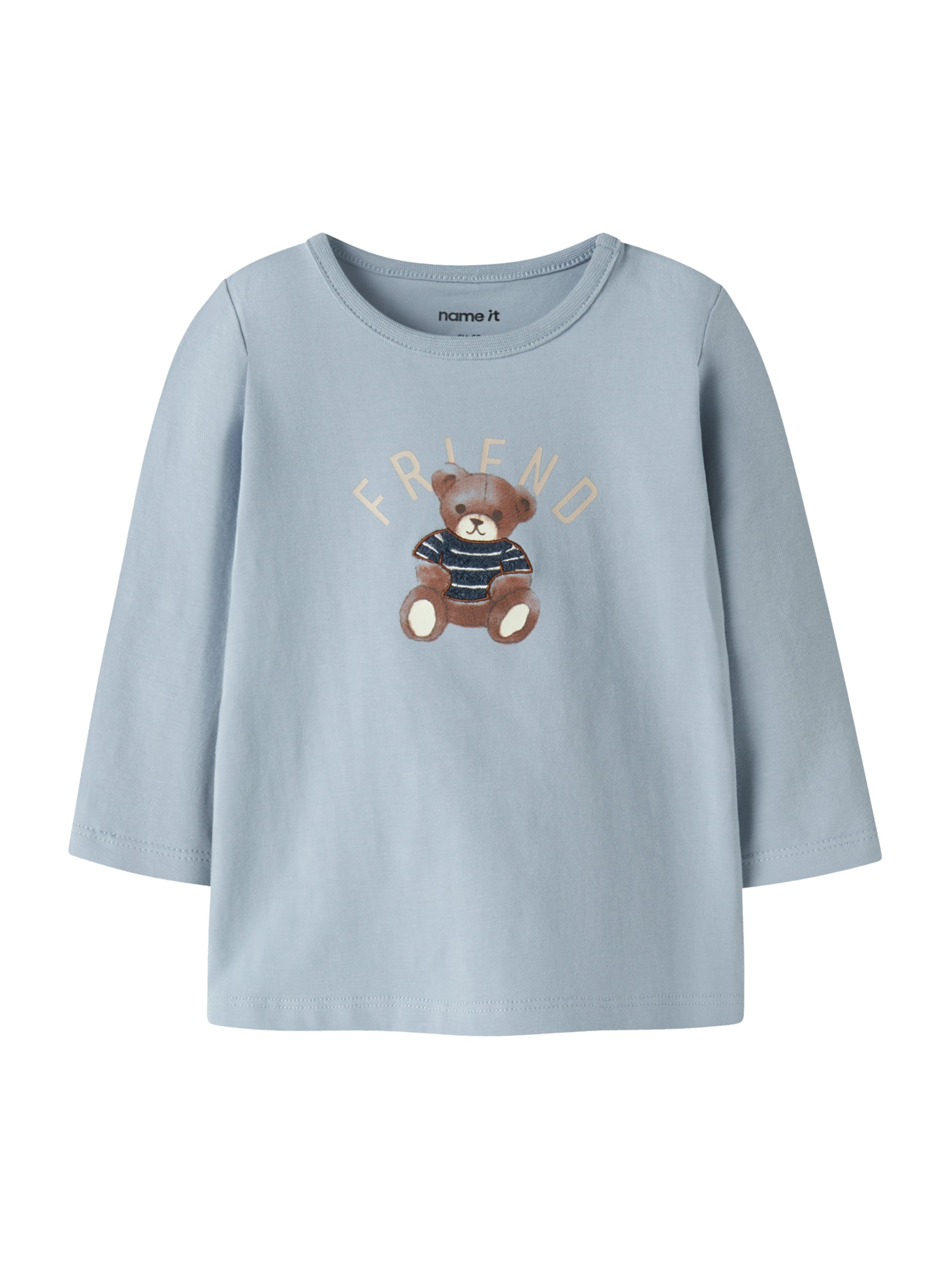 Maglietta 'NBMDUSINUS' di NAME IT in blu: frontale