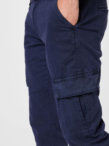 Tapered Pantaloni cargo di Urban Classics in blu