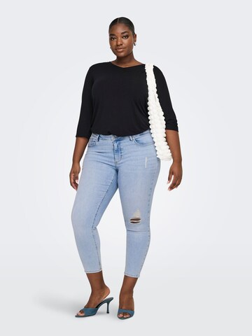 ONLY Carmakoma Skinny Jeans 'CARWilly' in Blauw
