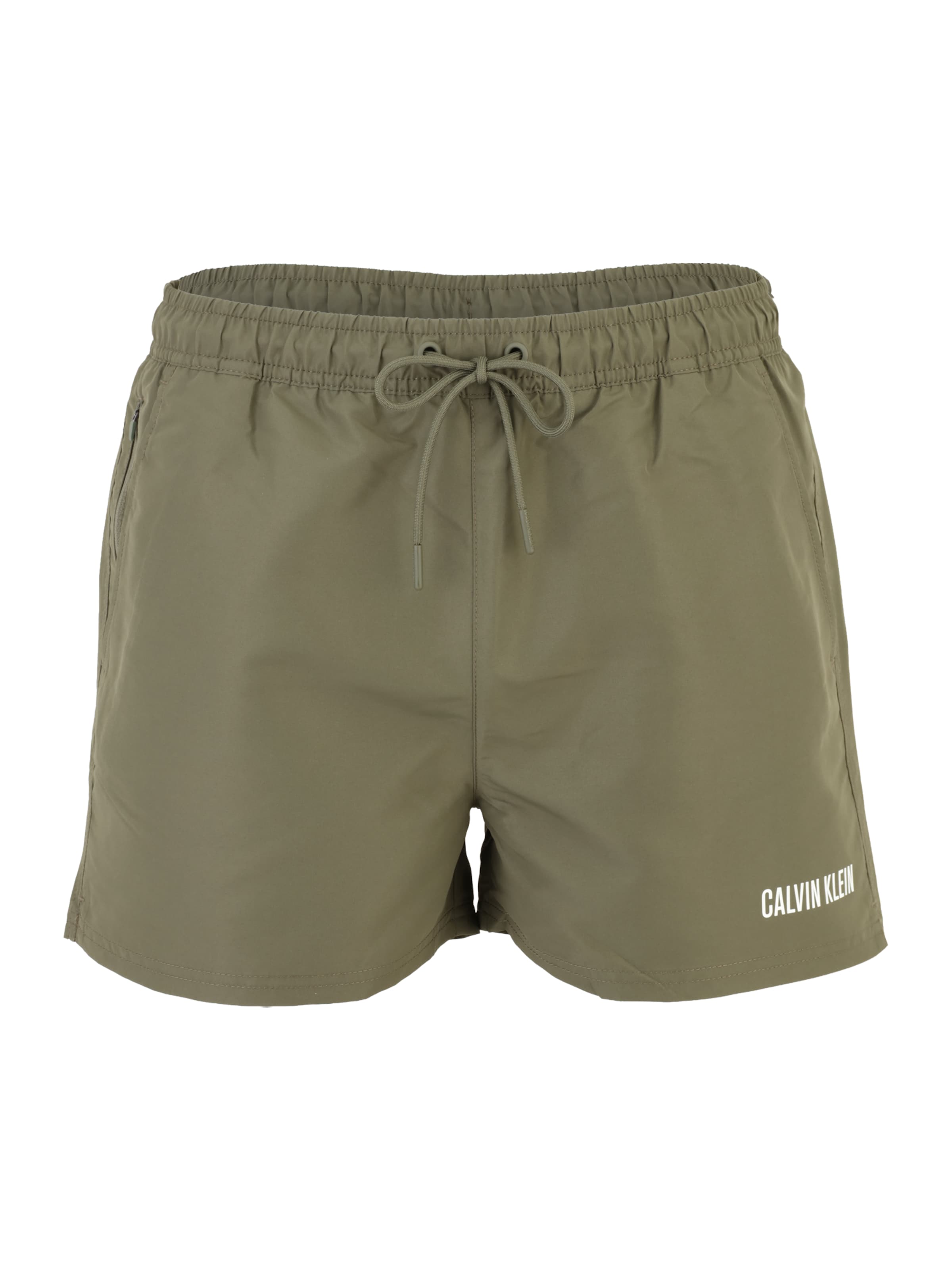 regular Pantaloni di Calvin Klein Swimwear in grigio: frontale