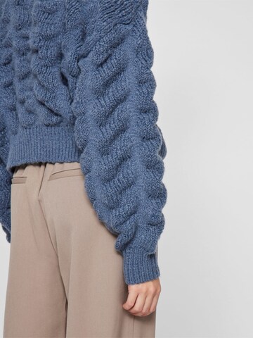 VILA Gebreid vest 'Chana' in Blauw