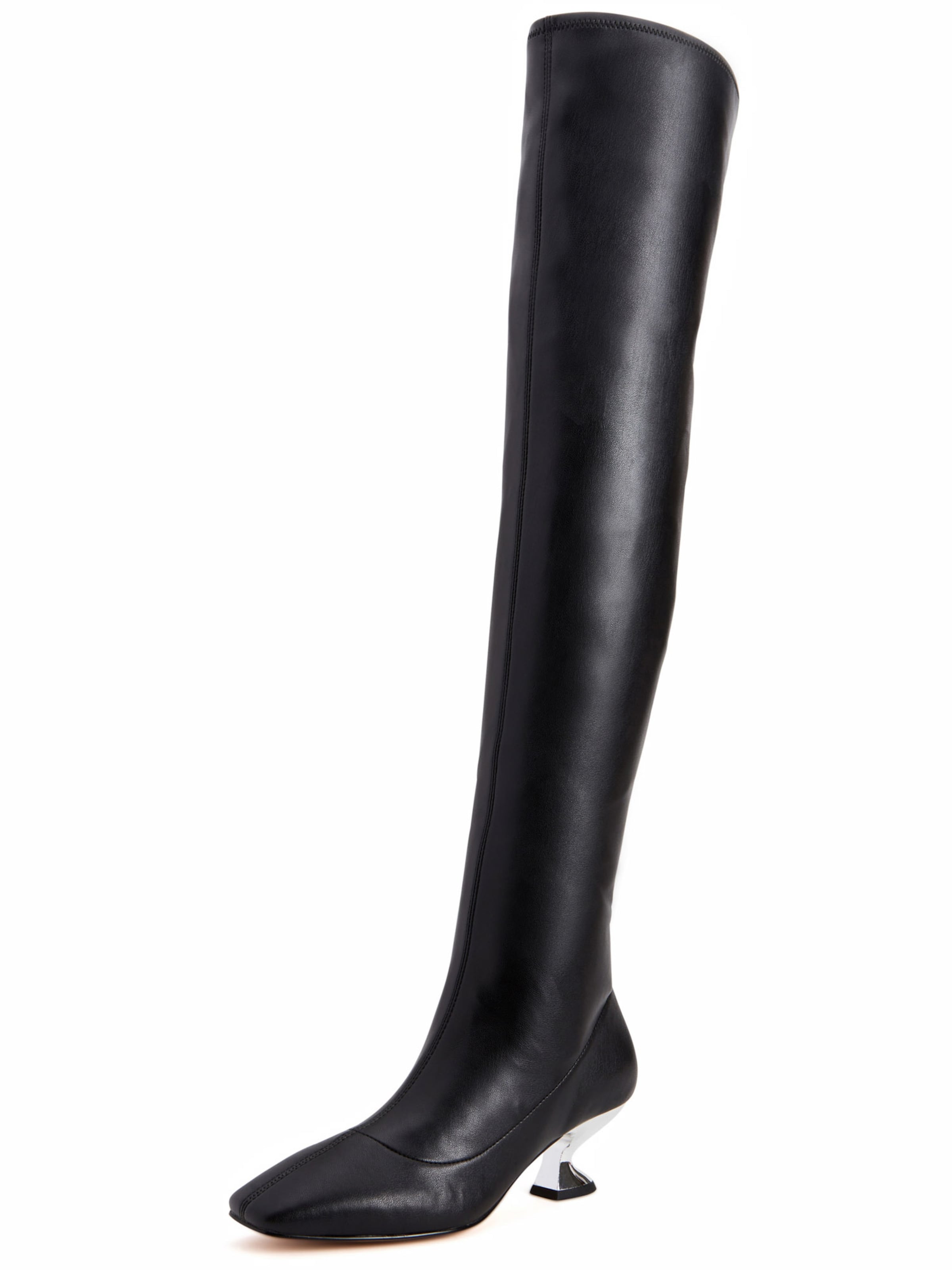Katy Perry Over the Knee Boots in Black ABOUT YOU