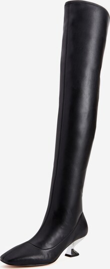 Katy Perry Škornji čez koleno | črna barva, Prikaz izdelka