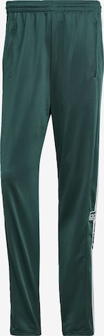 ADIDAS ORIGINALS Regular Pants in Green: front