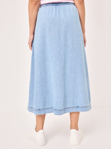 PADDOCKS Jeansrock in Blau