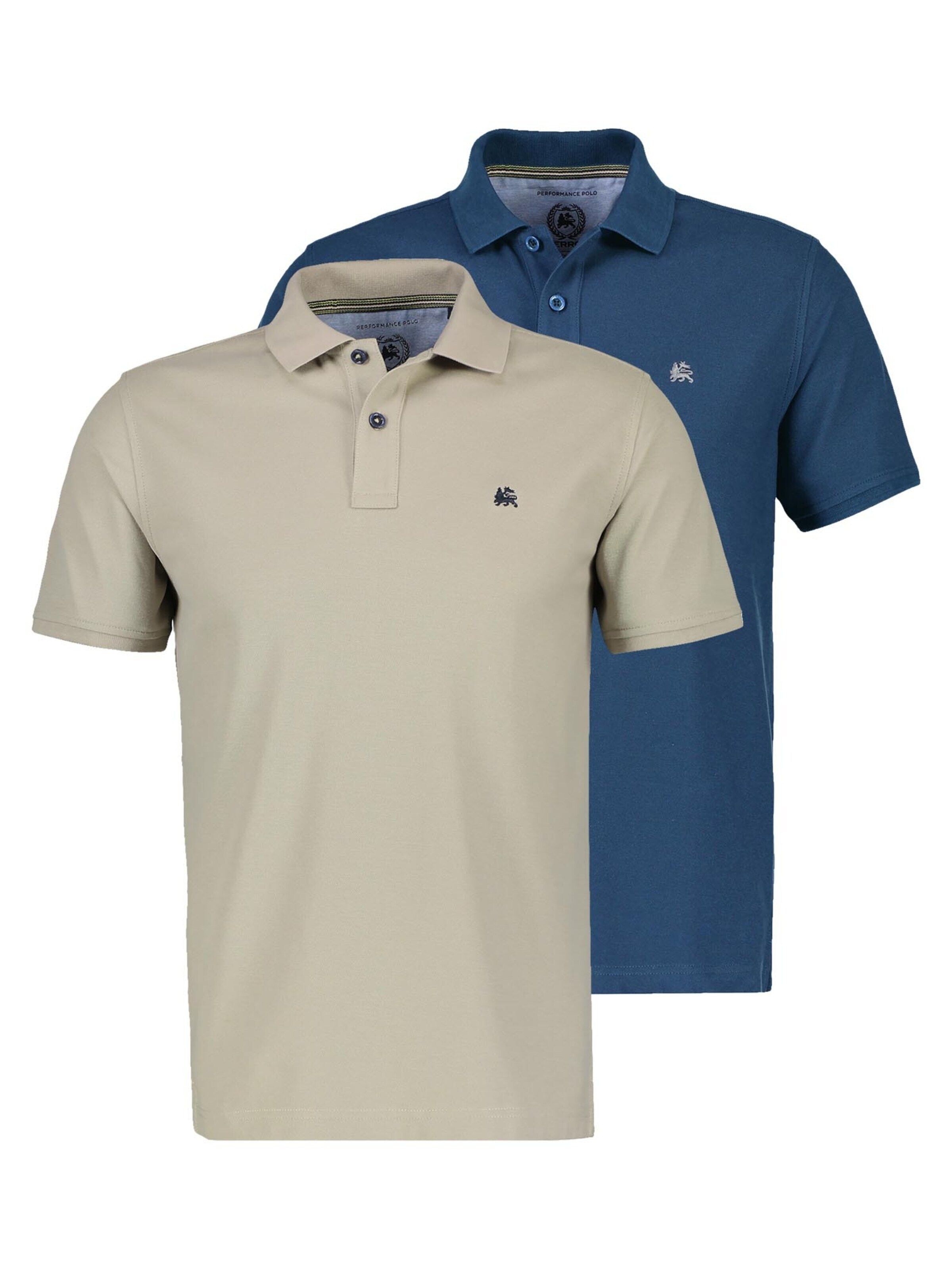 LERROS Shirt 'Basic'‌ in Beige: Vorderseite