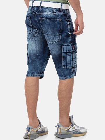 CIPO & BAXX Regular Cargo trousers in Blue