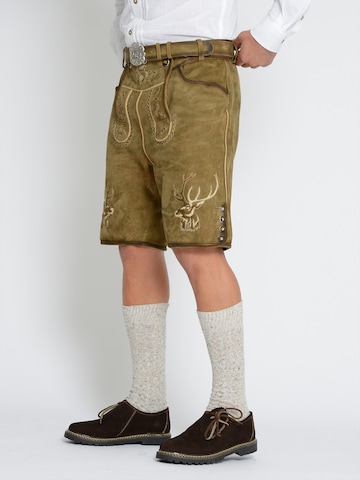 Rißberg Regular Klederdracht broek in Beige
