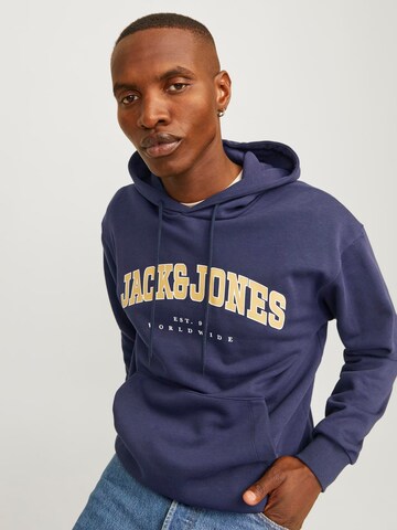 JACK & JONES - Sweatshirt 'JJECaleb' em azul