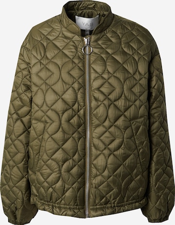 Y.A.S Between-Season Jacket 'GISINA' in Green: front