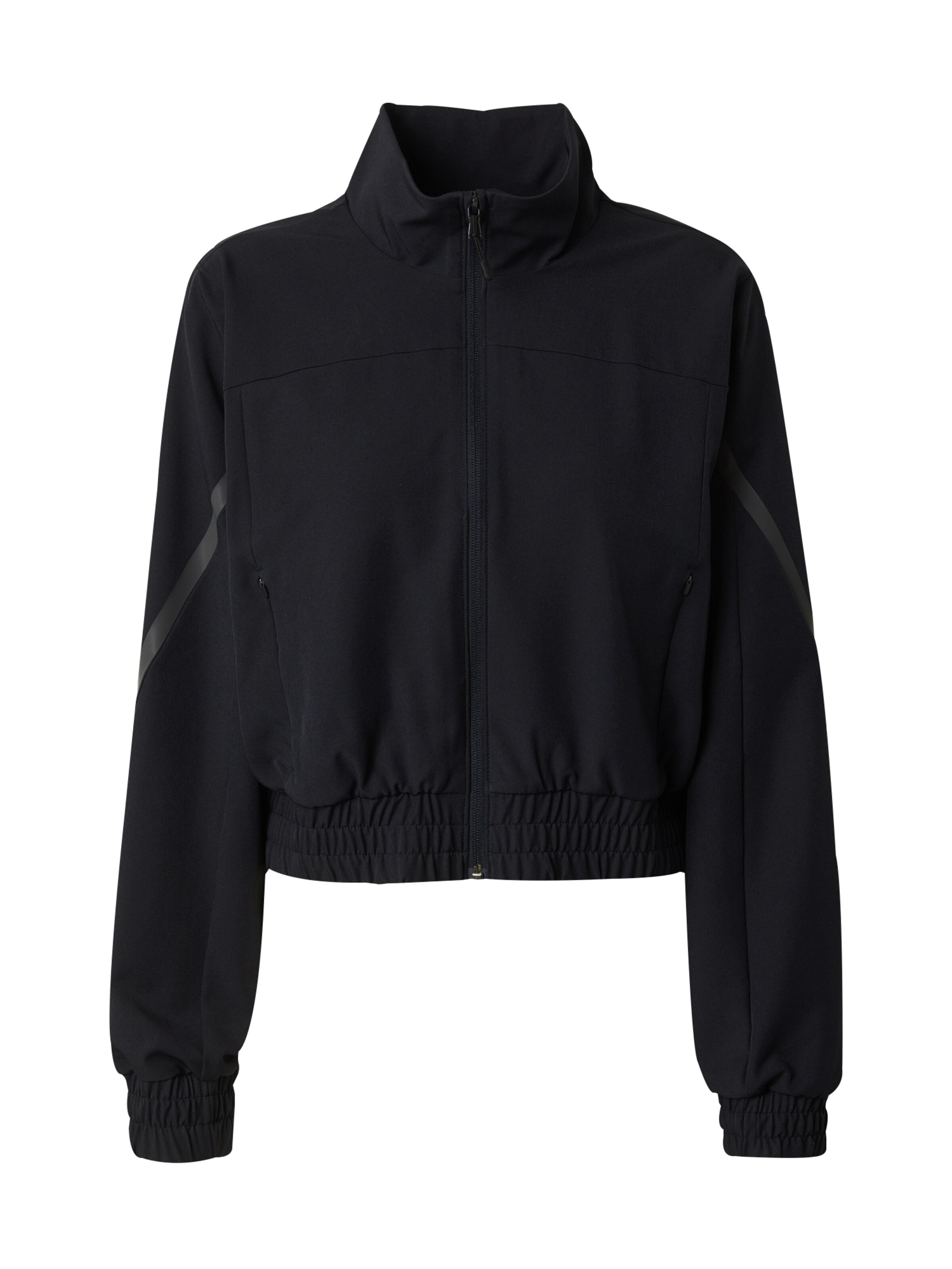 Veste de sport 'Unstoppable' UNDER ARMOUR en noir : devant