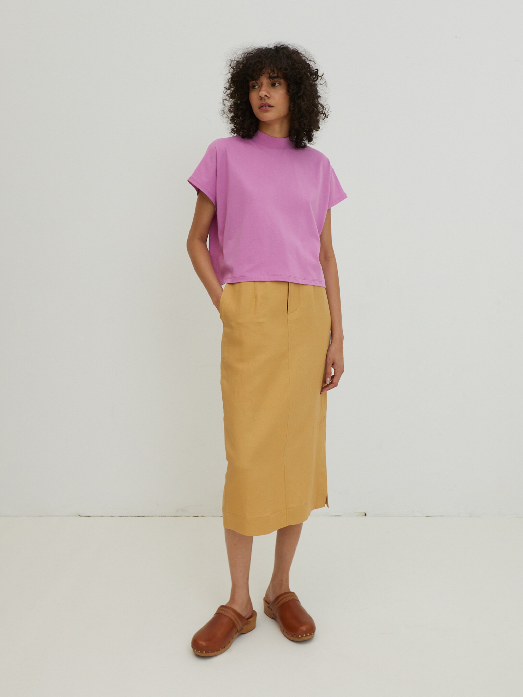 EDITED Producten Shirt 'Aleah' Pink