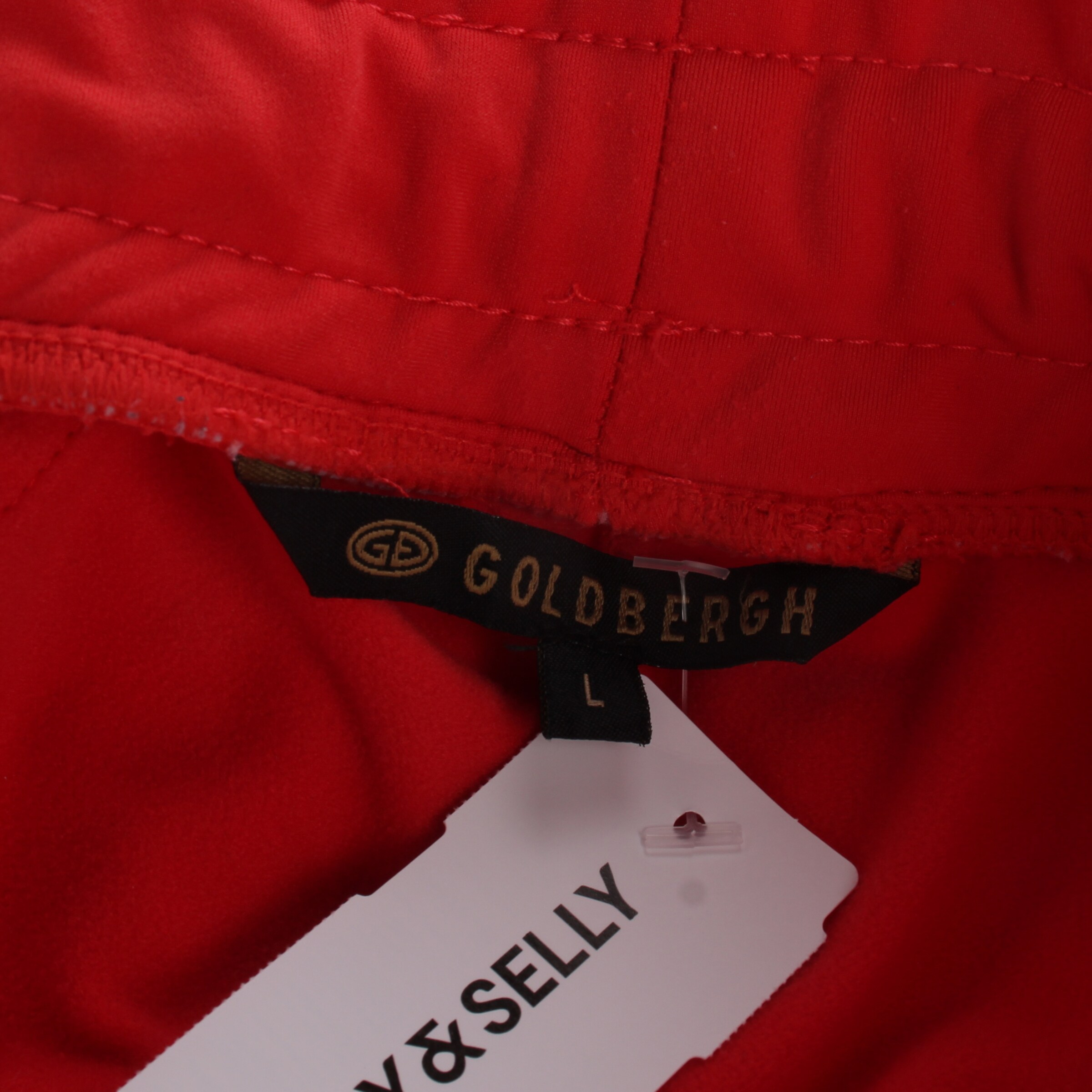 GOLDBERGH Pants in L in Red